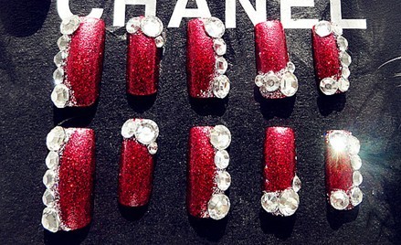 最流行新娘美甲图片