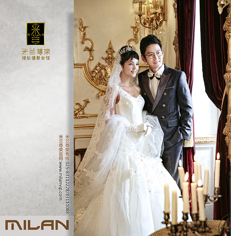 南京最好的婚纱摄影南京米兰婚纱照片欣赏--金色大厅